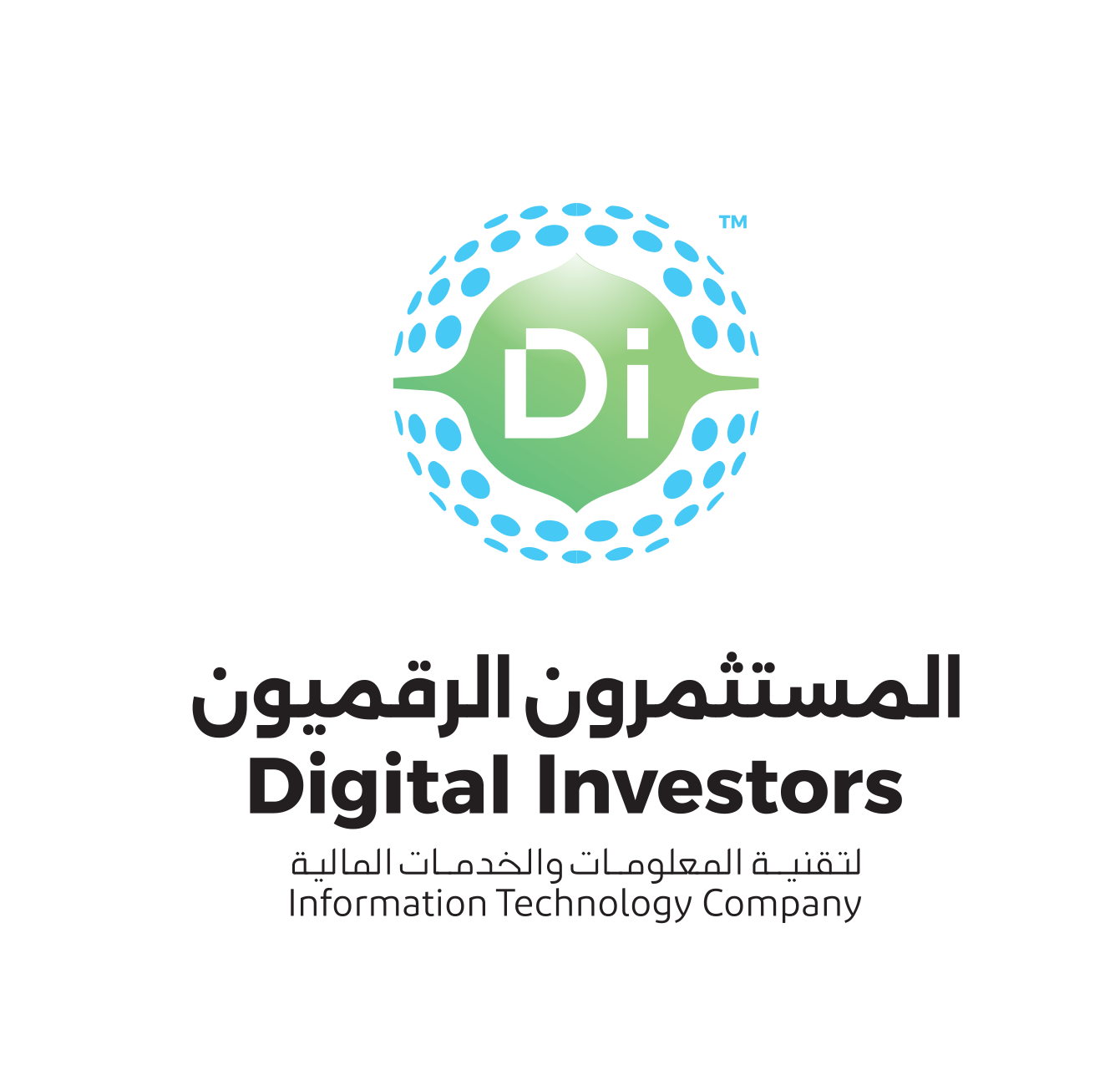 شعار المستثمرون الرقميون الرأسي